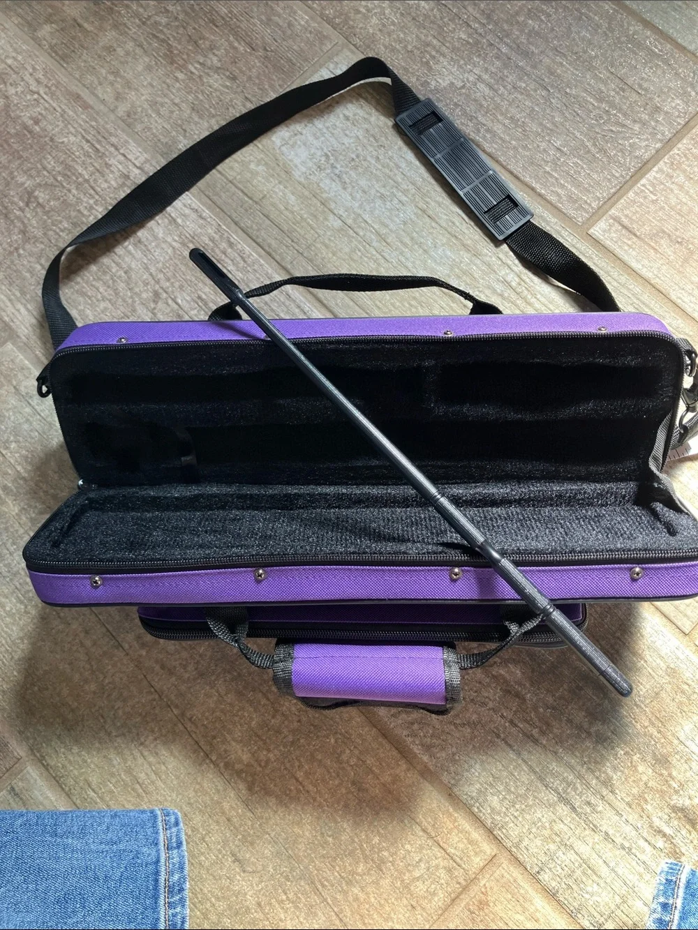 SKY Purple C Flute Lightweight Case w Handle/Strap/Side Pocket